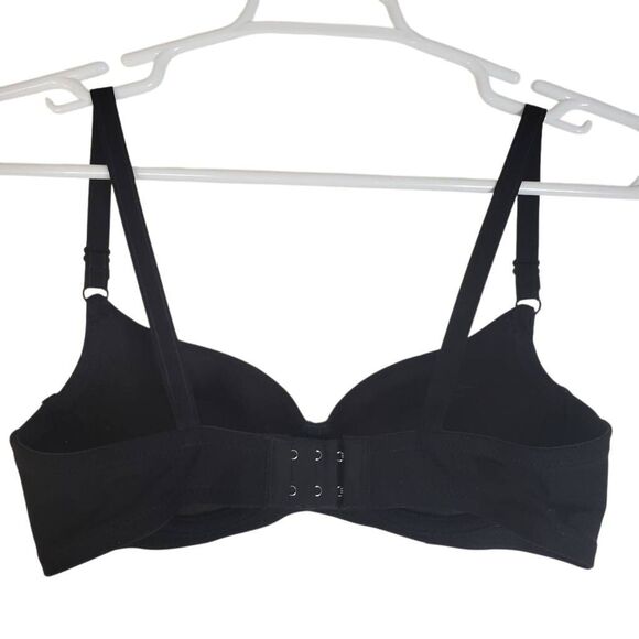 NWT Wacoal Padded Contour Underwire Push-up T-shirt Bra Black Size 80A 36A - Picture 2 of 11
